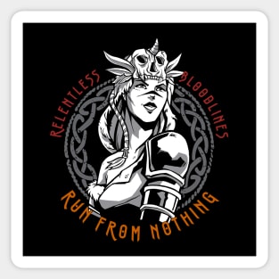 Relentless Bloodlines | Run From Nothing Sticker